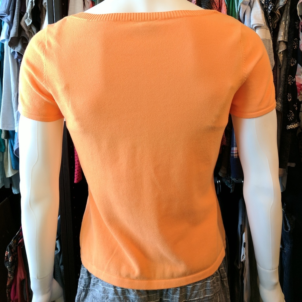 Talbots Knit sweater top large * - Picture 3 of 6